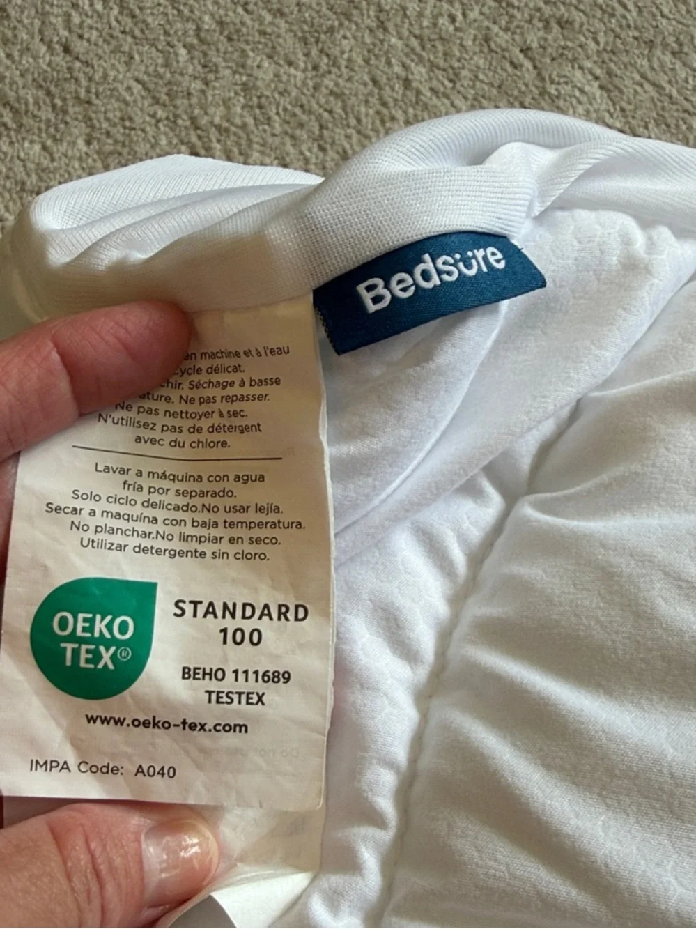 Bedsure Twin XL Quilted Mattress Pad Excellent Condition